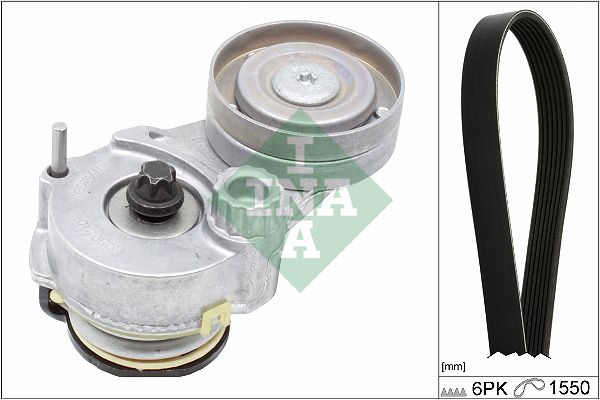 INA Drive Belt Kit 529032810 - image 2