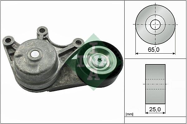INA Drive Belt Tensioner Pulley 534053510 - image 2
