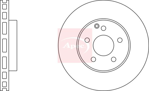 Apec Brake Disc DSK2224 - image 2
