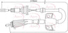 Apec Handbrake Cable CAB1513 thumbnail