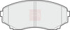 Apec Brake Pads Set PAD1509 thumbnail