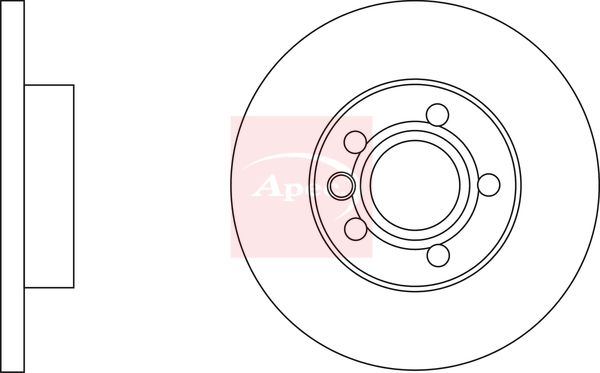 Apec Brake Disc DSK785 - image 2