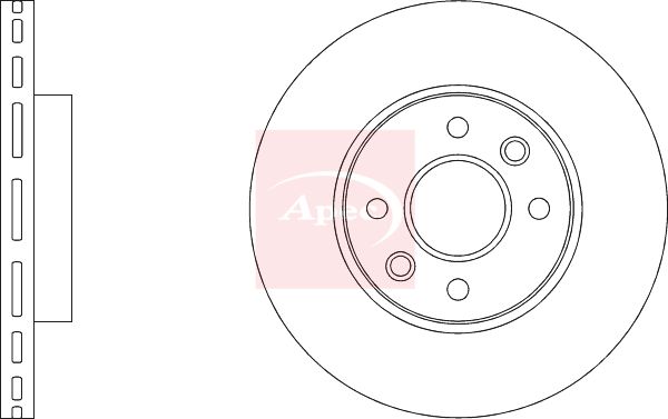 Apec Brake Disc DSK4168 - image 3