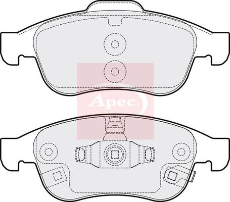Apec Brake Pads Set PAD2090 - image 2