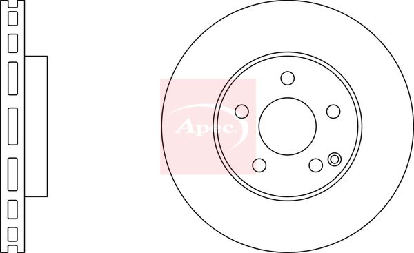 Apec Brake Disc DSK2195 - image 3