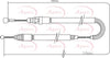 Apec Handbrake Cable CAB1492 thumbnail