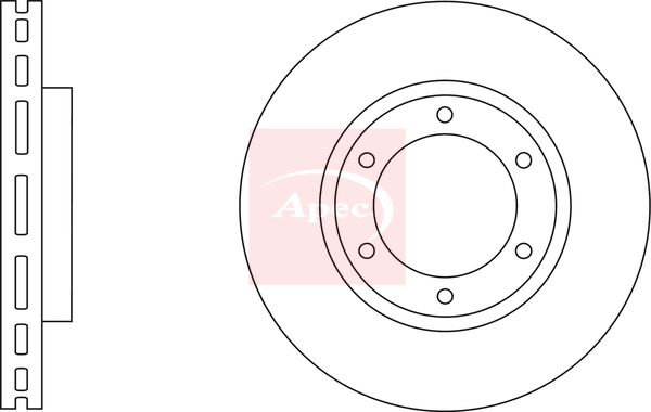 Apec Brake Disc DSK2878 - image 2