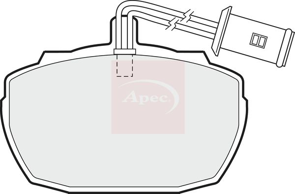 Apec Brake Pads Set PAD71 - image 2