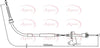 Apec Handbrake Cable CAB1297 thumbnail
