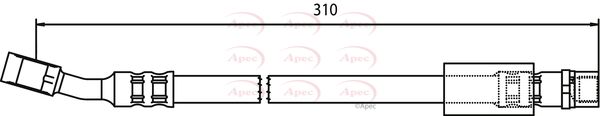 Apec Brake Hose HOS3445 - image 2