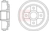 Apec Brake Drum DRM9937 thumbnail