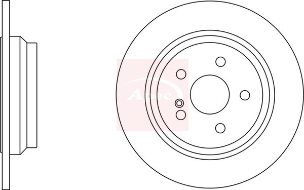 Apec Brake Disc DSK2703 - image 2