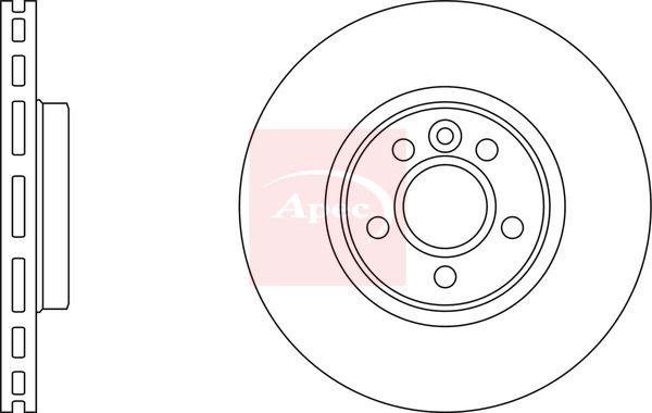 Apec Brake Disc DSK2551 - image 2