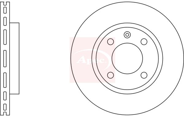Apec Brake Disc DSK116 - image 2