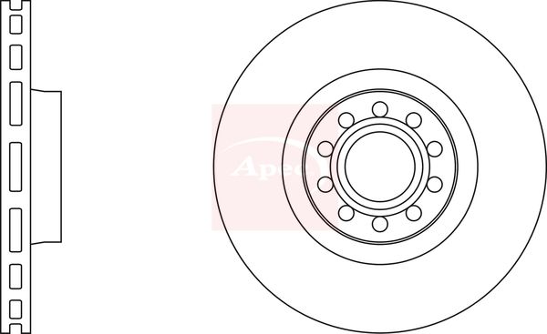 Apec Brake Disc DSK2119 - image 2