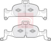 Apec Brake Pads Set PAD2133 thumbnail