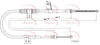 Apec Handbrake Cable CAB1779 thumbnail
