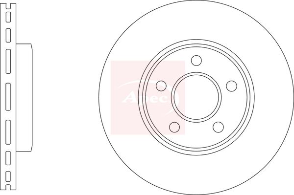 Apec Brake Disc DSK3429 - image 2