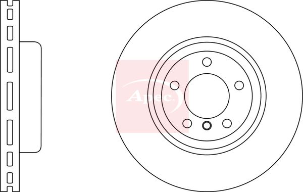 Apec Brake Disc DSK2848 - image 2