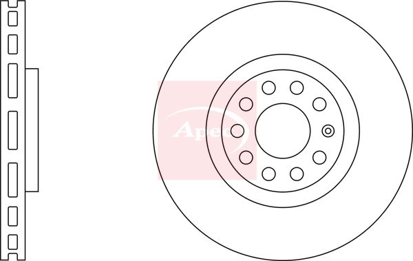 Apec Brake Disc DSK2285 - image 2
