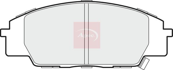 Apec Brake Pads Set PAD1128 - image 2
