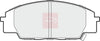 Apec Brake Pads Set PAD1128 thumbnail