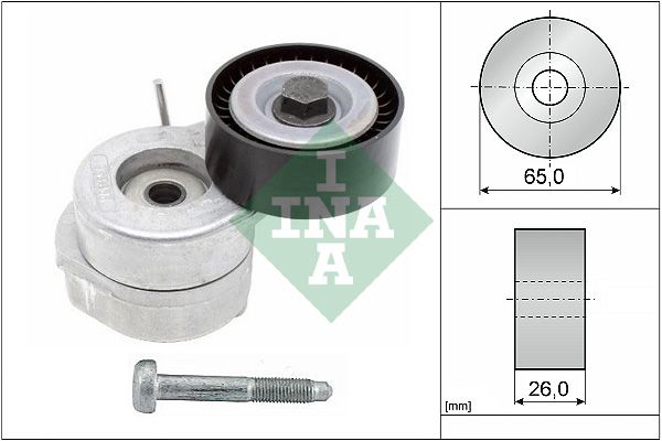 INA Drive Belt Tensioner Pulley 534060710 - image 2