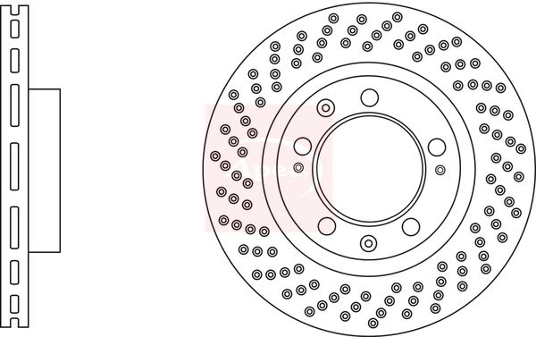 Apec Brake Disc DSK3108 - image 2