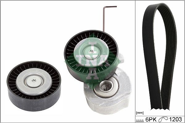 INA Drive Belt Kit 529032010 - image 2
