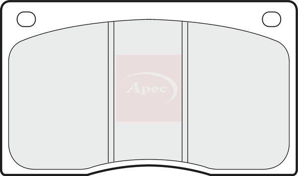 Apec Brake Pads Set PAD585 - image 2