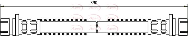Apec Brake Hose HOS3180 - image 2