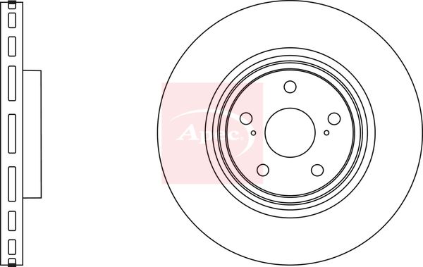 Apec Brake Disc DSK2887 - image 2