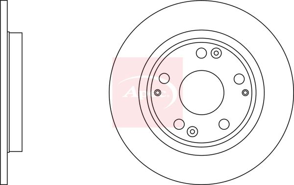 Apec Brake Disc DSK2965 - image 2