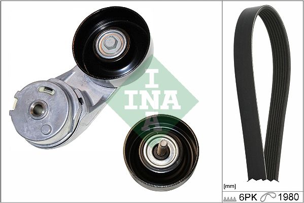 INA Drive Belt Kit 529033110 - image 2