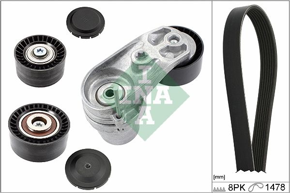 INA Drive Belt Kit 529021110 - image 2