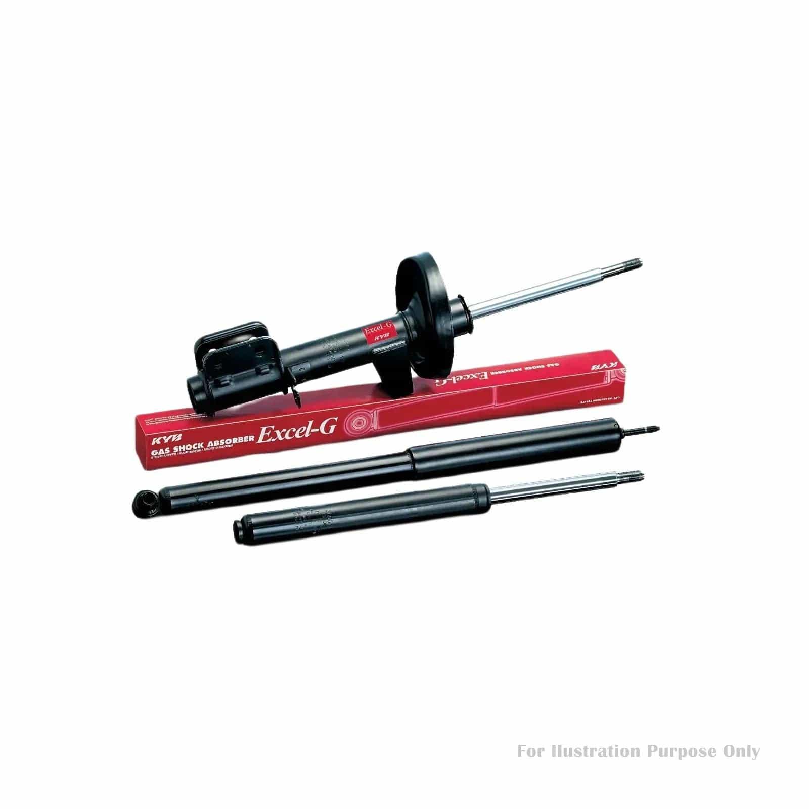 Daiwa J Braid 8 Grand Rear Shocks 335932 KYB Excel-G Shock Absorber ...