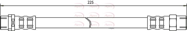Apec Brake Hose HOS3402 - image 2