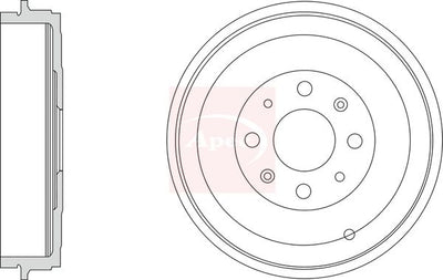 Apec Brake Drum DRM9941