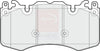 Apec Brake Pads Set PAD1737B thumbnail