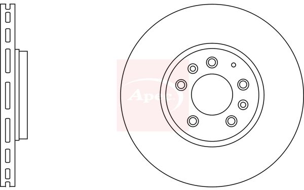Apec Brake Disc DSK2747 - image 2