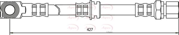 Apec Brake Hose HOS3114 - image 2