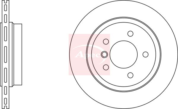 Apec Brake Disc DSK977 - image 2