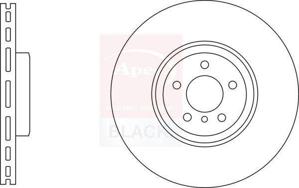 Apec Brake Disc DSK3231B - image 2