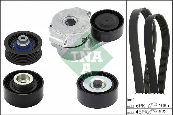 INA Drive Belt Kit 529052610 - image 2
