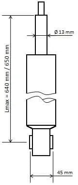 KYB Excel-G Rear Shock Absorber 3448025 - image 2