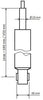 KYB Excel-G Rear Shock Absorber 3448025 thumbnail