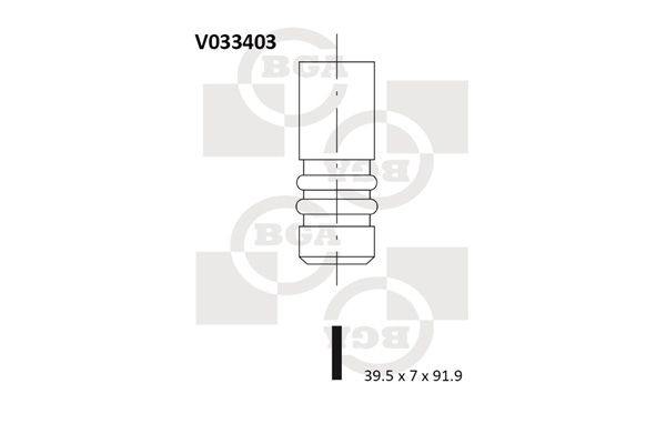 BGA Intake Valve Inlet V033403 - image 2