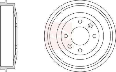 Apec Brake Drum DRM9504