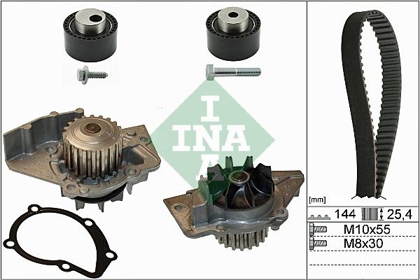 INA Timing Belt Kit & Water Pump 530023530 - image 2