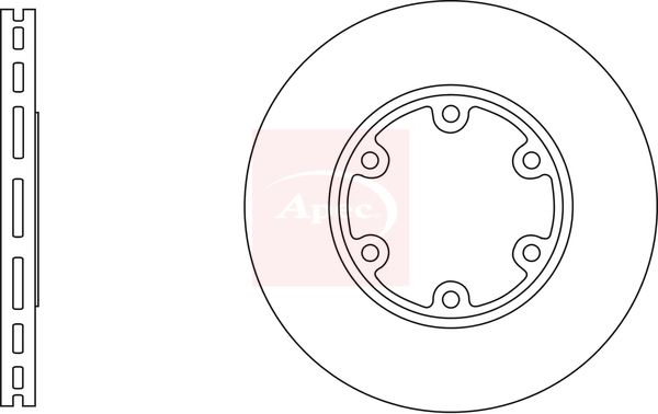 Apec Brake Disc DSK3096 - image 2